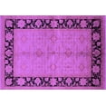thumbnail image 1 of Ahgly Company Indoor Rectangle Oriental Purple Industrial Area Rugs, 7' x 10', 1 of 4