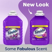 Fabuloso 2X Multi-Purpose Cleaner, No Rinse Floor Cleaner, Lavender Scent, 128 fl oz