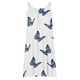 thumbnail image 4 of Vestido de verano para mujer, estampado, sin mangas, con cuello, sexy, informal, fluido, para la playa OAVQHLG3B Store  lin121212, 4 of 4