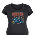 thumbnail image 3 of Marvel Your Friendly Neighborhood Spider-Man - Homemade Uniform - Maternity Scoop Neck Graphic T-Shirt, 3 of 5