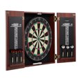 thumbnail image 5 of KFFKFF Dartboard with Cabinet Kit, Official Size Dartboard Cabinet Set, Steel Point Dart Concealment Cabinet, Simple Assembly, Comes with All Necessary Equipment, Ideal for Cricket Matches, 5 of 9