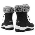 thumbnail image 6 of Women’s Snow Boot With Waterproof Lace Up Mid-Calf Outdoor Winter Deep Tread Rubber Sole, 6 of 7