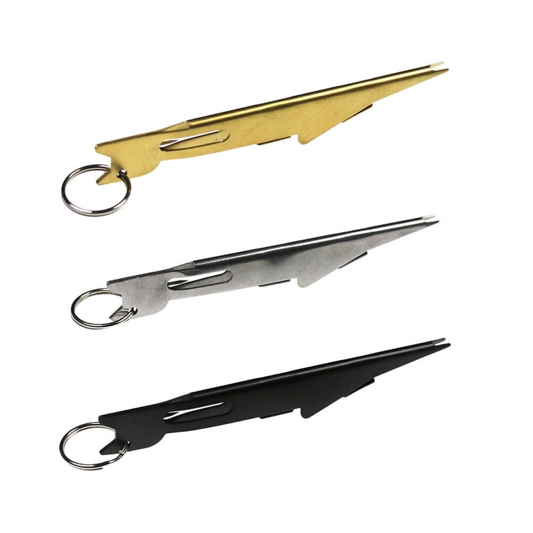 1/2pcs Fly Fishing Nippers With Nail Knot Tools Hook Eye Cleaner