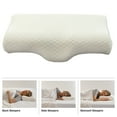 thumbnail image 4 of Home-Complete Memory Foam Neck Pillow for Side, Back, and Stomach Sleepers, 4 of 8
