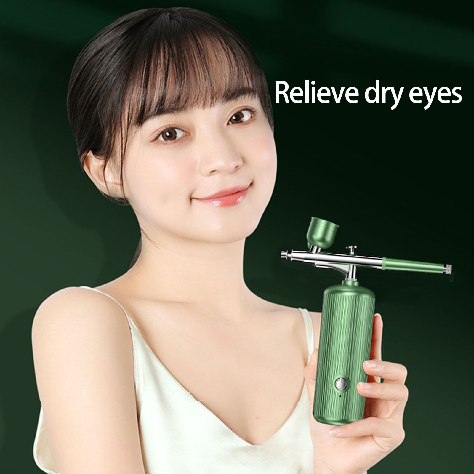 Air Brush 0.3mm Gravitational Feed Paint Sprayer Set Brushes Painting Makeup Cake Decoration