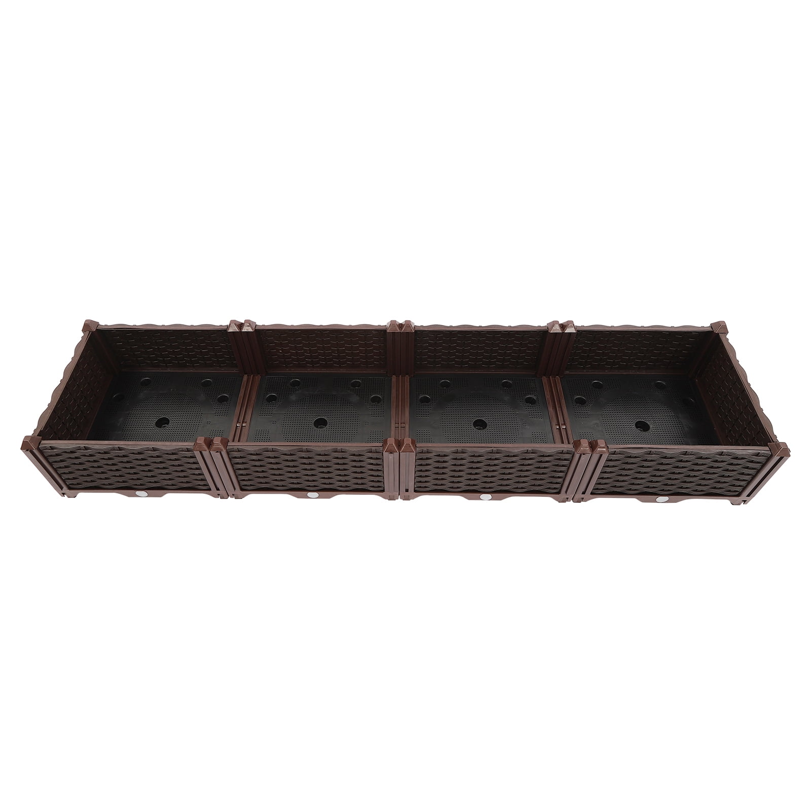 Large Deepened Raised Garden Bed for Outdoor Plants,Greenhouse Planter with Drainage,Garden Boxes for Vegetables&Flowers, Balconies, Decks, Gardens