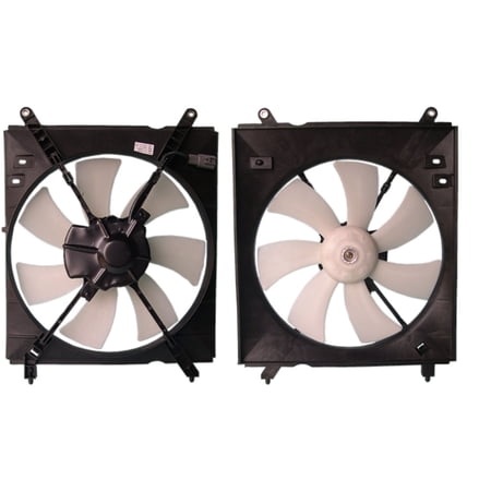 Agility Auto Parts 6034111 A/C Condenser Fan Assembly for Toyota Specific Models