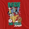thumbnail image 2 of Batman The Animated Series Christmas Deck The Halls Unisex Adult T Shirt, 2 of 7