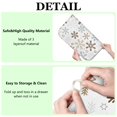 thumbnail image 6 of Light Christmas Snowflake Pattern Dish Drying Mat for Kitchen 1 Pack, Ultra Absorbent Microfiber Dishes Drainer Mats,16x18in(41x46cm), 6 of 6