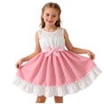 thumbnail image 2 of Mint Green Girls Off-the-Shoulder Dress with Flared Sleeves and Long Flared Skirt, 2 of 7