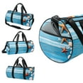 thumbnail image 3 of ERJLKXP Gym Bag for Men and Women,Starfish Wooden Board Carry on Duffle Bag for Travel,Sports,athletic,Fitness and Workout, 3 of 7