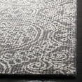 thumbnail image 3 of SAFAVIEH Abstract Amadine Geometric Wool Area Rug, Gray/Ivory, 6' x 9', 3 of 8