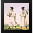 thumbnail image 2 of Vernet, Carle 12x12 Black Modern Framed Museum Art Print Titled - French Army, Lanciers Polonais, 2 of 5