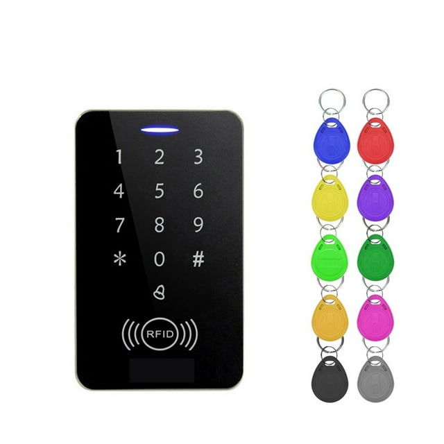 Door Lock, Access Control System Safe Electronic Gate Opener Home Garage Digital Set Eletric Magnetic RFID Smart Door Lock Kit ,Easy to Install