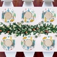 thumbnail image 7 of Ryvnso Llamas Cactus Round Plate Mats Dining Table Placemat Set of 6 for Holiday Decoration, 7 of 7