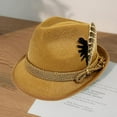 thumbnail image 2 of JJHGVB Top Hats for Women Vintage Hat Sun Hats for Men Caps for Women Womens Sunhat Party Top Hats Sun Hat for Women Khaki A, 2 of 4