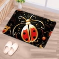 thumbnail image 5 of Ladybird Polyester Non-Slip Machine Washable Outdoor Carpet Door Mat - Door Rug - Door Rugs, 5 of 6