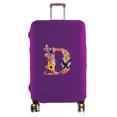 thumbnail image 1 of Travel Luggage Cover Baggage Suitcase Protector Washable Reusable Dustproof Scratch-proof Suitcase Cover Butterfly Print Pattern 8butterfly letter D S, 1 of 6