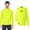 Safety Yellow 2 Pcs, variant on High Visibility Short Sleeve Workwear Tee, 100% Polyester Hi Vis Unisex Ultra UVP Marina Raglan Long Sleeve T-Shirt (Safety Yellow 2 Pack, L)