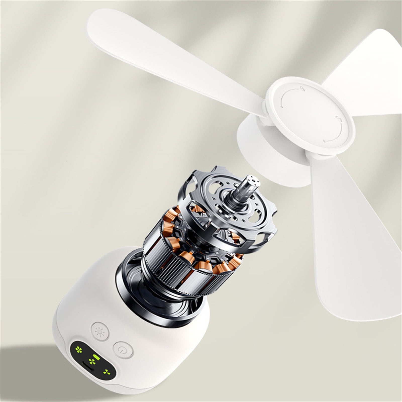 Ceiling Fan with Lights Remote Control Wireless Rechargeable Fan Light with Remote, 8000Mah Portable Hanging Fan for Camping Tent, Outdoor Ceiling Fan with Light and Remote