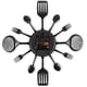 thumbnail image 5 of 16 Inch Large Kitchen Wall Clocks With Spoons And Forks,great Home Decor And Nice Gifts,black, 5 of 5