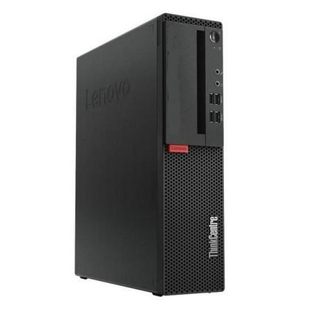 Refurbished Lenovo 10STCTO1WW ThinkCentre M720s Pentium Gold G5400 3.7GHz Intel UHD Graphics 610 4GB RAM 500GB HDD Win 10 Pro Black