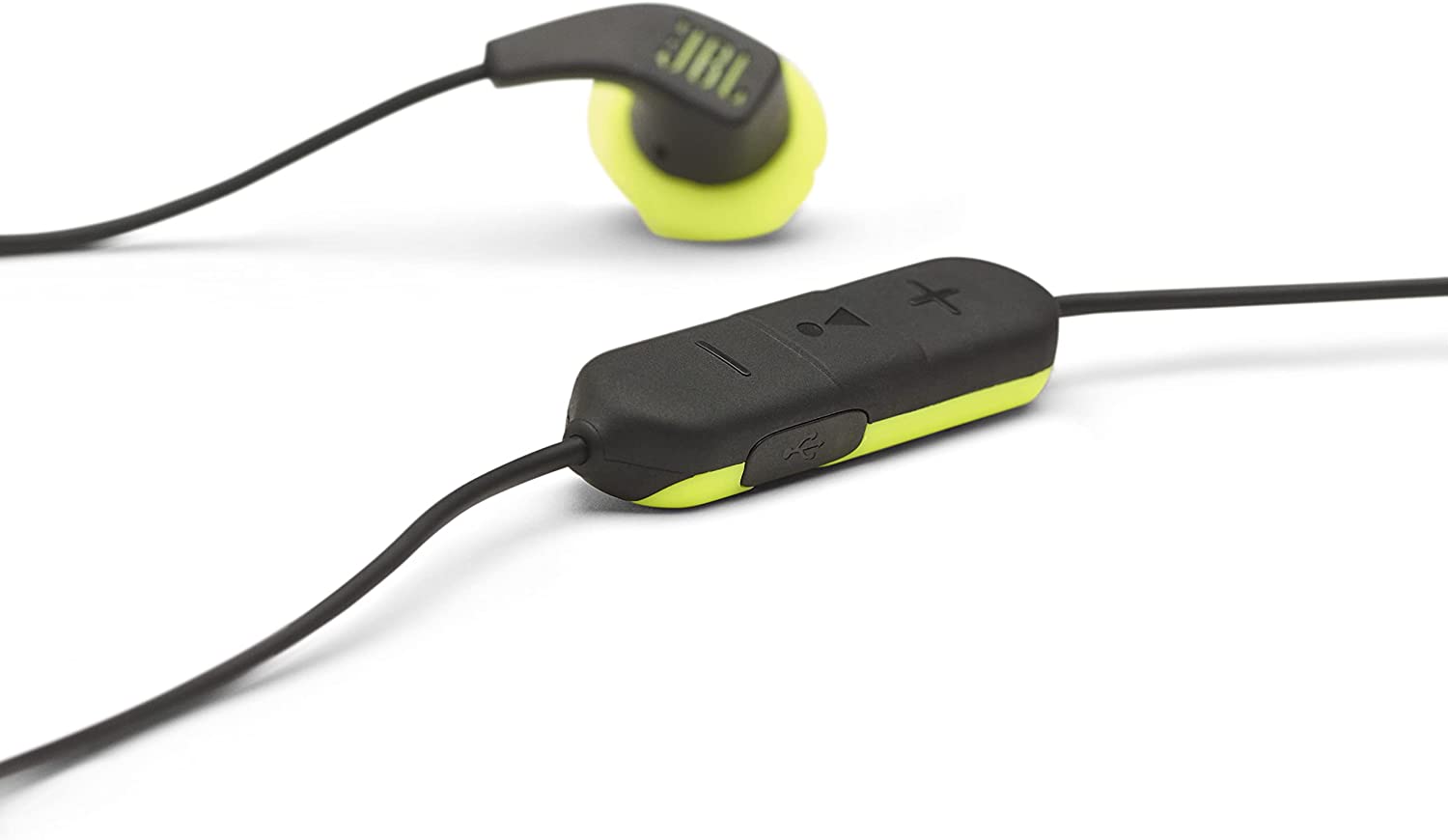 JBL Endurance Run Bluetooth Sweatproof Wireless in-Ear Sport Headphones -  Black/Lime | Walmart Canada