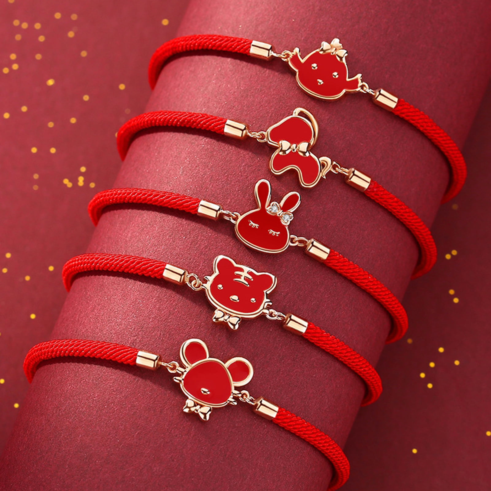 Artwork Store Adjustable Silver Bracelets Cartoon Cute Monkey Charming Fashion Chain Link Bracelets Jewelry for Women