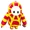 multi, variant on XLarge Fall Guy Plush Toy 16 inch Blue Skin