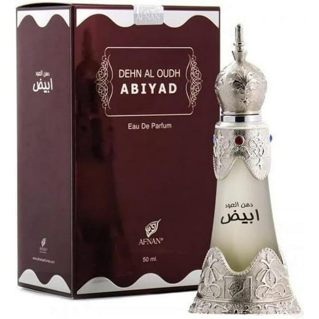 Aceite de perfume Afnan Dehn Al Oud Abiyad para mujeres y hombres 20 ml Afnan