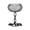 🥑 Black_Base#1295, variant on Iron Cage Candlestick Holder Black Chain Accent • Modern Matte Iron Decor for Living Room, Dining Table Centerpiece, Holds 1.5in Candle, 6.1in Tall