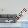 thumbnail image 2 of Decoración de estantes para gabinete de sala de estar con gestos de dedos, estatuas de escritorio y camino de mesa navideño, bufanda de tocador, árbol, 2 of 8