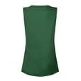 thumbnail image 5 of Topvent Women Summer Sleeveless Casual Solid Color O-Neck T-Shirt Tops Blouse, 5 of 5