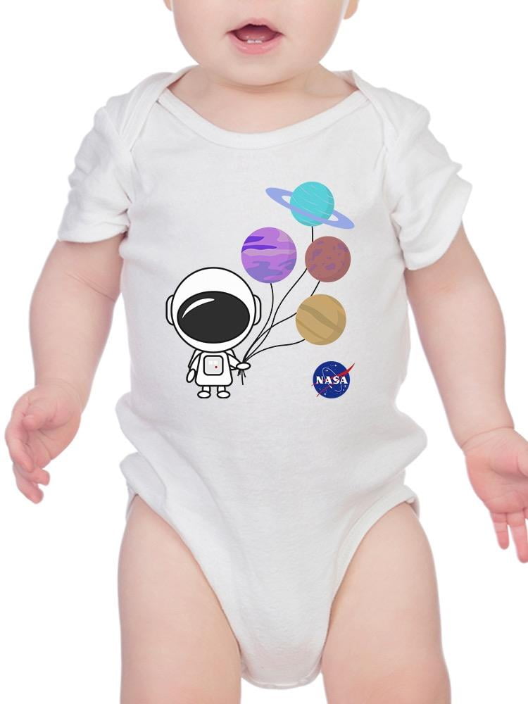 NASA Nasa Little Astronaut W Balloons Bodysuit Infant -NASA Designs ...