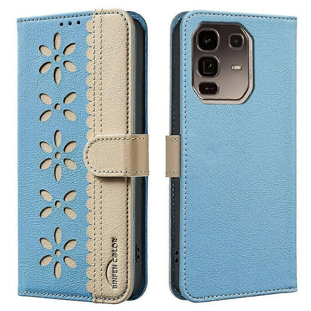 For Infinix Note 50 Pro+ 5G Leather Case BINFEN COLOR BF36 Floral Pattern Phone Cover RFID Blocking