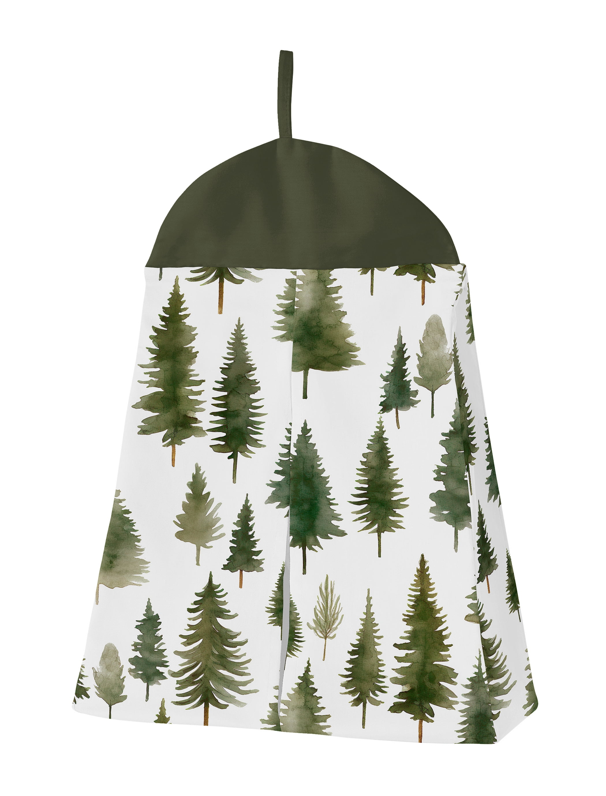 Sweet Jojo Designs Woodland Pine Tree Boy or Girl Gender Neutral Unisex Crib Bedding Set 4 Piece