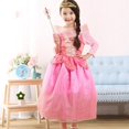 thumbnail image 1 of Vestido de princesa Arlo de La Bella Durmiente para Halloween, vestido de malla Arlo para niñas, vestido de actuación para el día de los niños, 1 of 5