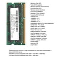 thumbnail image 4 of DDR3 2GB Laptop Memory Ram 2RX8 PC3-8500S 1066MHz 204Pin 1.5V Notebook RAM, 4 of 8