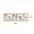 thumbnail image 2 of 14CT estampado punto de cruz dibujos animados DIY tela hecha a mano arte costura hogar regalo, 2 of 8