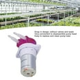 thumbnail image 3 of Mini DC Self Priming Peristaltic Pump for Liquid Transmission Bonsai Irrigation Small Circulating Electric Liquid Dosing Pump 5000RPM, 3 of 7