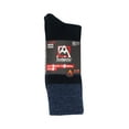 thumbnail image 4 of Avalanche Men's Outdoor Striped Trim Brush Lined Thermal Crew Socks, 4 of 4