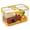 Yellow, variant on Airtight Bread Box, Large Capacity Bread Storage Container with Date Tracking Lid, Ideal for Storing Homemade Bread, Pastries, Snacks and Fruits on Kitchen Countertop (Grey)