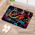 thumbnail image 5 of Note Non-Slip Polyester Kitchen Mat Door Rugs Indoor Rug, Machine Washable, 5 of 6