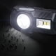 thumbnail image 5 of Luces de clip de tapa de 400 lúmenes, 5 modos de iluminación para acampar, correr, senderismo (negro), 5 of 7