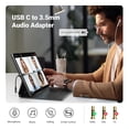 thumbnail image 2 of Adaptador de audio USB C a 3,5 mm UGREEN para iPhone iPad Galaxy, 2 of 8