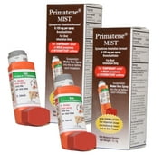 Primatene (2 PACK) MIST Epinephrine Oral Inhalation Aerosol Metered Spray ( 2 Pack) *EN