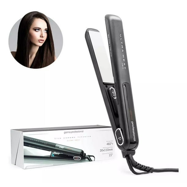 Plancha Alisadora Profesional Ultra Heat Titanium Walmart