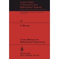 thumbnail image 1 of Cones, matrices and mathematical programming (Lecture notes in economics and mathematical systems), 1 of 1