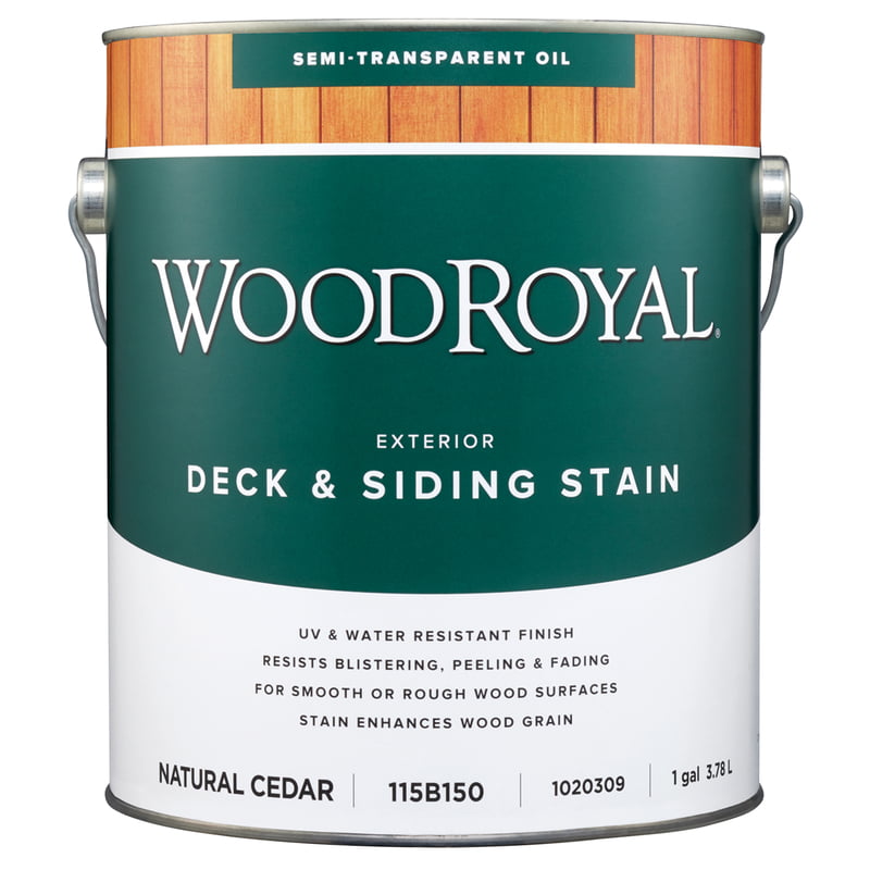 Ace Wood Royal SemiTransparent Natural Cedar OilBased Deck and Siding Stain 1 gal. Walmart