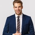thumbnail image 3 of Miangastore Cravate pour Hommes 1 Ensemble 57x2.7x0.1 Po, 3 of 9